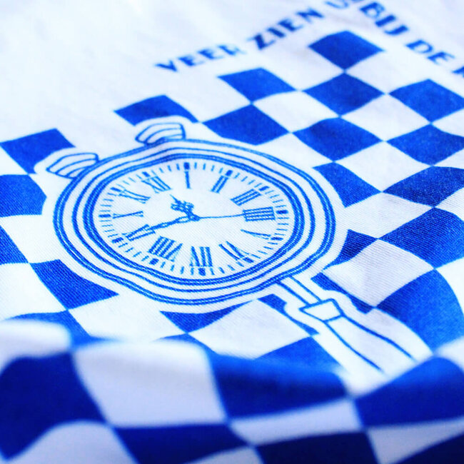 Pierre Maastricht T-shirt 'Mestreechs Keteerke' wit