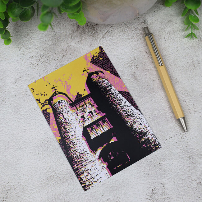 Daniel Heynen Ansichtkaart Helpoort art illustratie