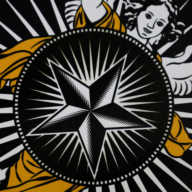 Daniel Heynen Ansichtkaart Sjevraoje art illustratie