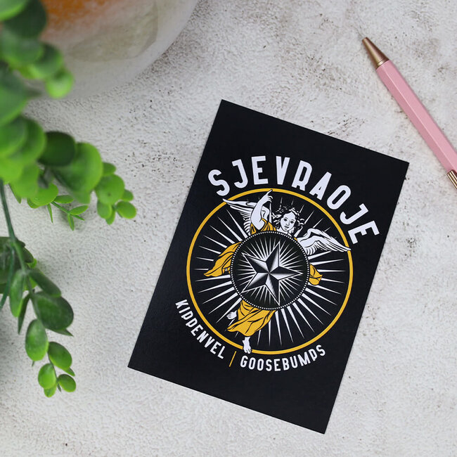 Daniel Heynen Ansichtkaart Sjevraoje art illustratie