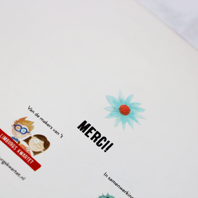 Limburgs Kwartet Wenskaart 'Daanke'