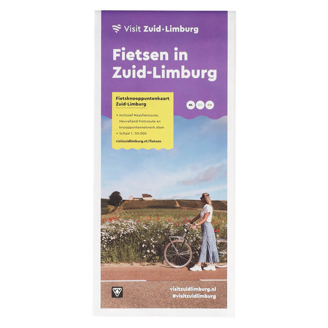 Visit Zuid Limburg Fietsknooppuntenkaart Zuid-Limburg