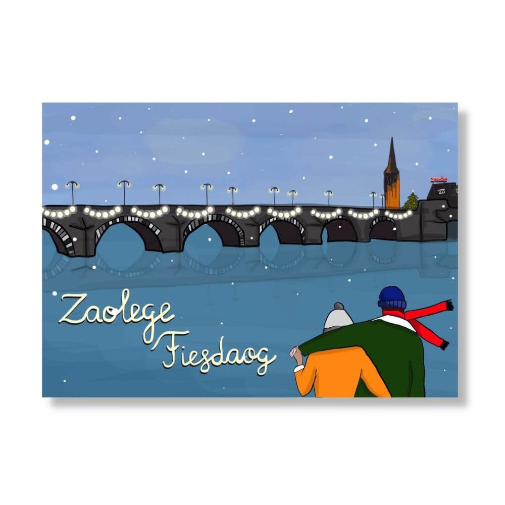 Kerstkaart Sint Servaasbrug - Maastricht Store, image size:1000x1000
