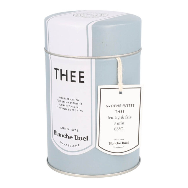 Blanche Dael Theeblik met Cassis  groene-witte thee