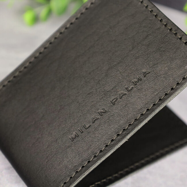 Milan Palma Pasjeshouder leer zwart