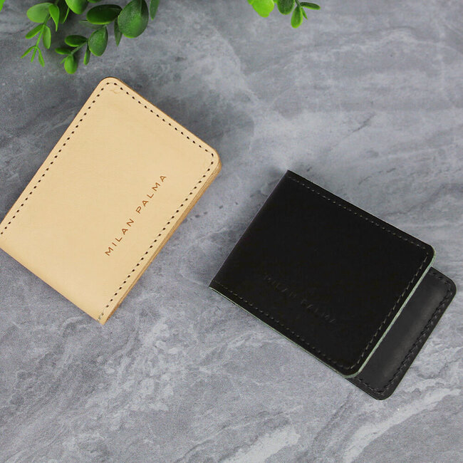 Milan Palma Pasjeshouder leer zwart