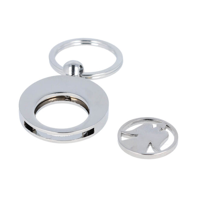 Maastricht Store Sleutelhanger engel winkelwagenmuntje