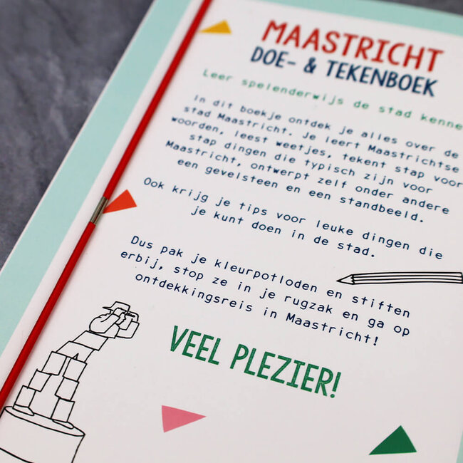 Mieke Jenneskens Maastricht doe- en tekenboek voor kinderen