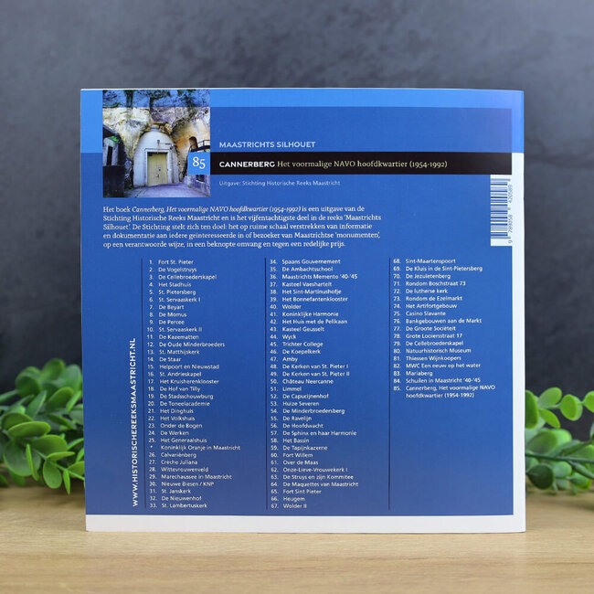 Maastrichts Silhouet Cannerberg - Het voormalige NAVO hoofdkwartier (nr. 85)