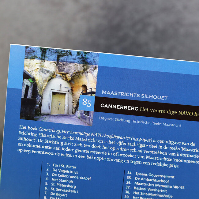 Maastricht Silhouet Cannerberg - Het voormalige NAVO hoofdkwartier