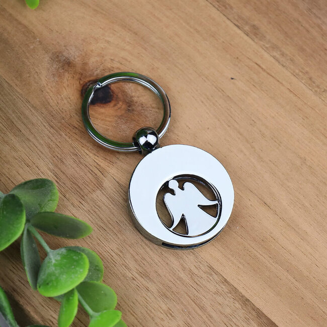 Maastricht Store Sleutelhanger engel winkelwagenmuntje