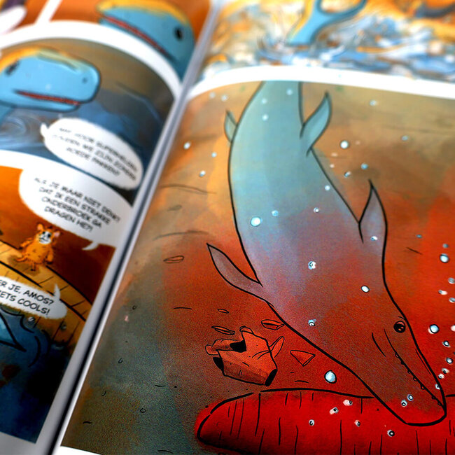 Tim Pijpers Stripboek 'Wat is hier gebeurd terwijl ik weg was?'