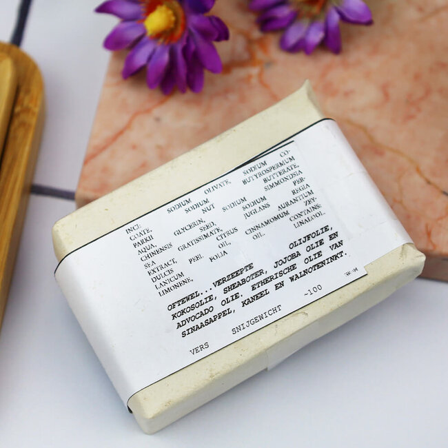 SoapSeries Natuurlijke zeep Wallie - walnoot