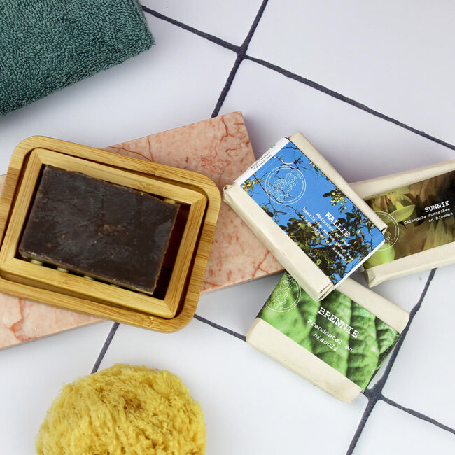 SoapSeries Natuurlijke zeep Wallie - walnoot