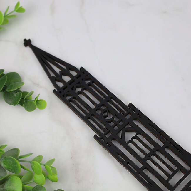 Binthout Silhouet Stadstoren Sint Janskerk Maastricht - 30 cm