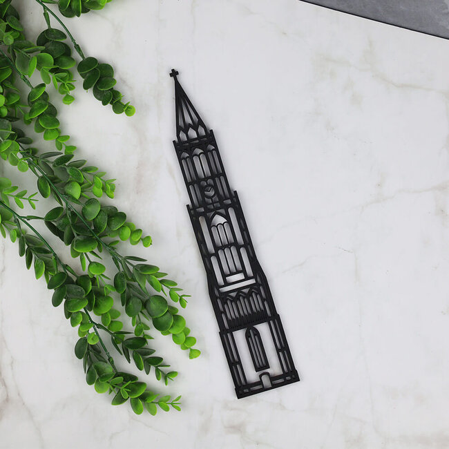 Binthout Silhouet stadstoren Sint Janskerk Maastricht - 40 cm