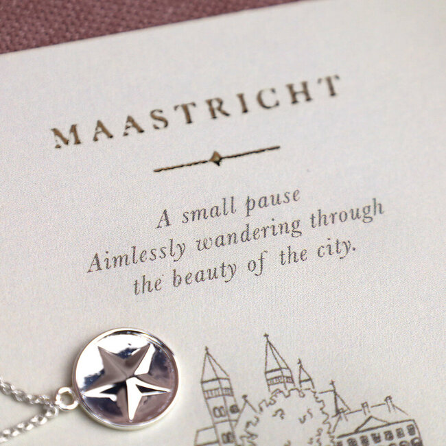 Riverstones Ketting Steerke Maastricht - zilver