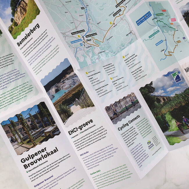 Visit Zuid Limburg ALM-Fietsroute: Aken-Luik-Maastricht