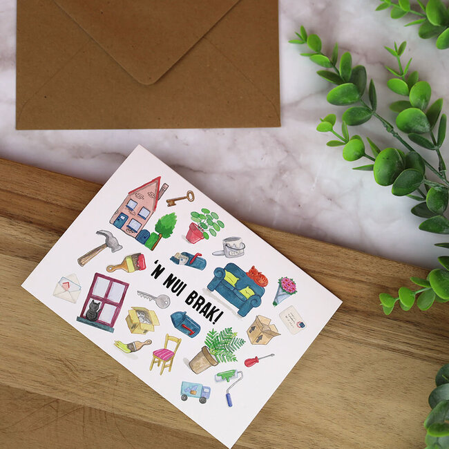 Limburgs Kwartet Wenskaart 'N nui brak'