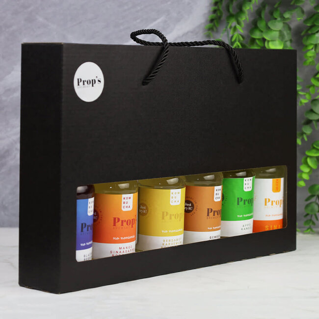 Prop's brewery Cadeaupakket kombucha - 6 flesjes