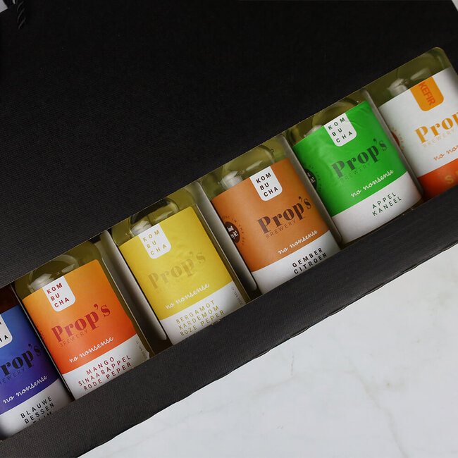 Prop's brewery Cadeaupakket kombucha - 6 flesjes