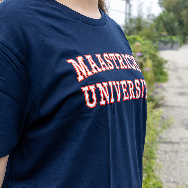 Maastricht University T-shirt Maastricht University - navy blauw