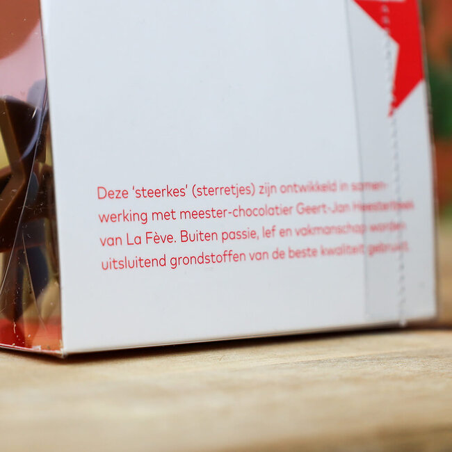 Maastricht x La féve Chocolade steerkes Maastrichts dialect