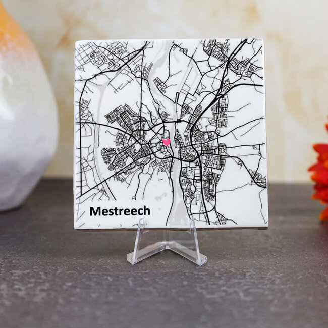 FCK PRFCT Tegeltje 'Mestreech' plattegrond