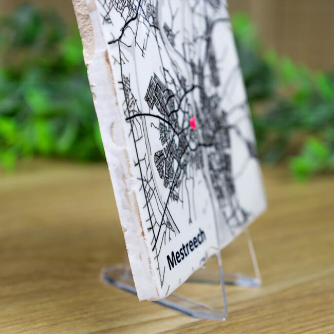 FCK PRFCT Tegeltje 'Mestreech' plattegrond