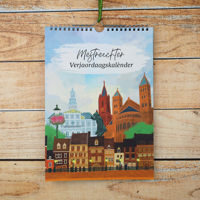 Design by Anouk Mestreechter Verjaordaagskalènder