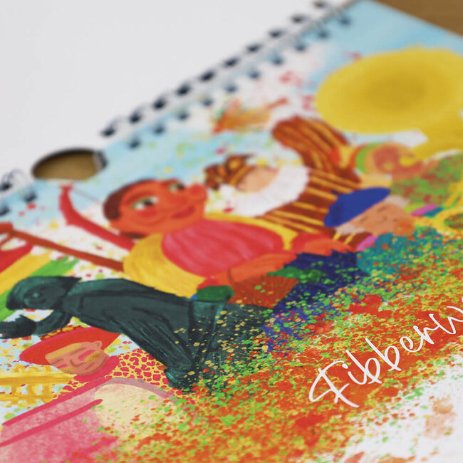 Design by Anouk Mestreechter Verjaordaagskalènder