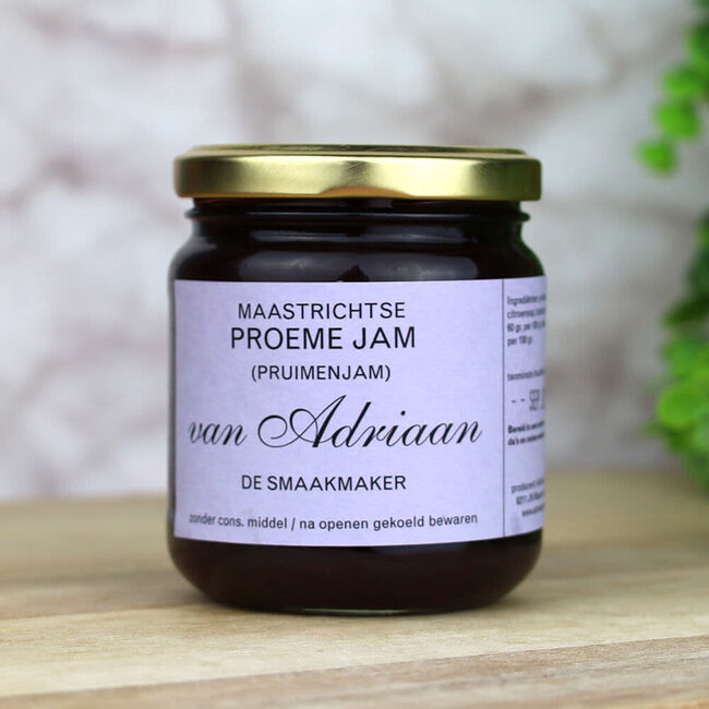 Adriaan de Smaakmaker Maastrichtse Proeme jam - 225 g