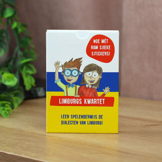 Limburgs Kwartet Kwartetspel Limburgs dialect