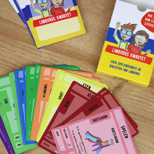 Limburgs Kwartet Kwartetspel Limburgs dialect