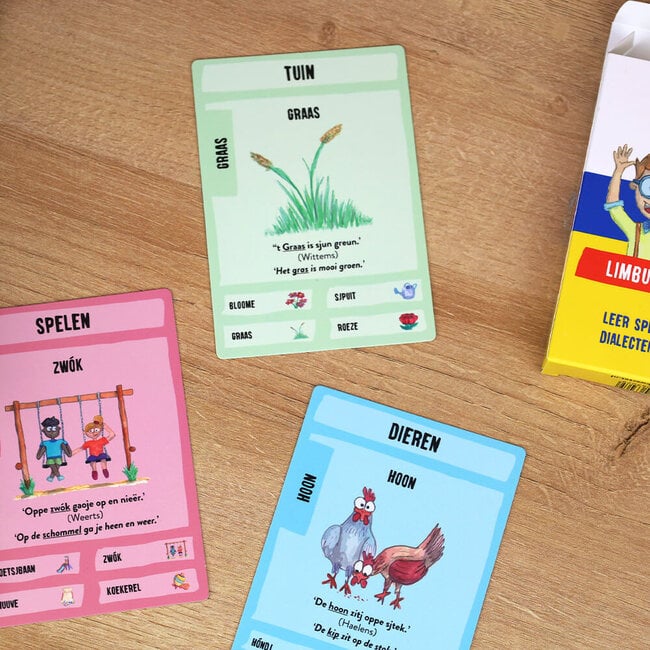 Limburgs Kwartet Kwartetspel Limburgs dialect