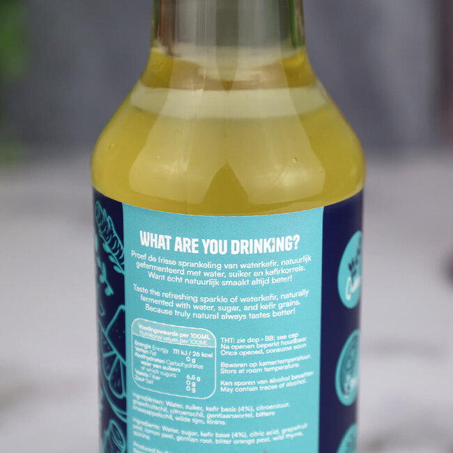 Prop's brewery Kefir soda tonic botanical - 250 ml