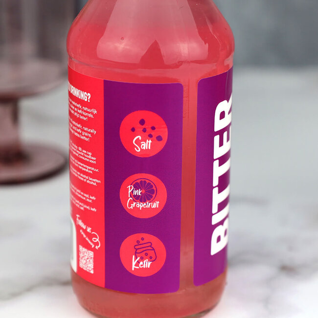 Prop's brewery Kefir soda bitter pink - 250 ml