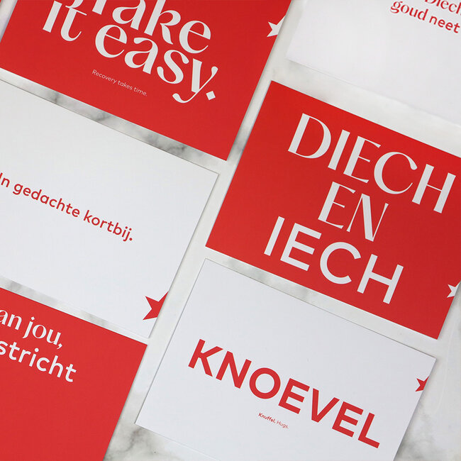 Maastricht Store Wenskaart 'Diech en iech'