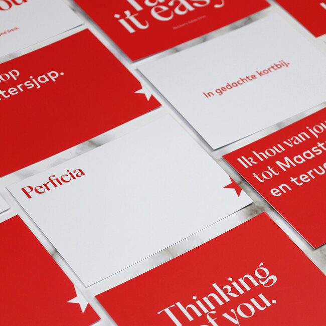 Maastricht Store Wenskaart 'Perficia'