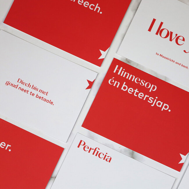 Maastricht Store Wenskaart 'Diech bis met goud neet te betaole'