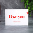 Maastricht Store Wenskaart 'I love you to Maastricht and back'