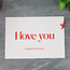 Maastricht Store Wenskaart 'I love you to Maastricht and back'