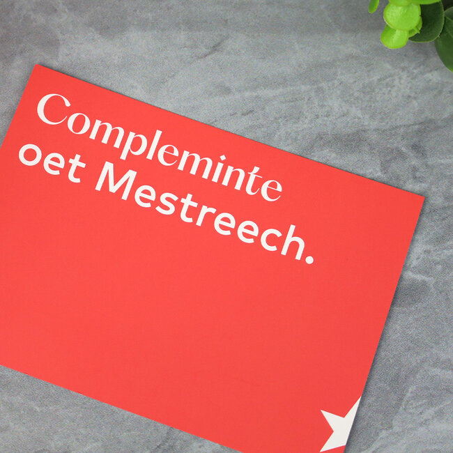 Maastricht Store Wenskaart 'Compleminte oet Mestreech'