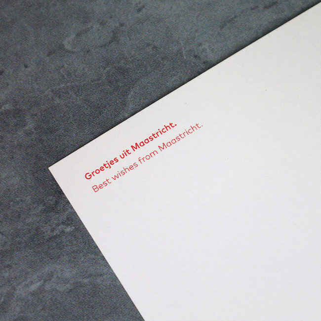 Maastricht Store Wenskaart 'Compleminte oet Mestreech'
