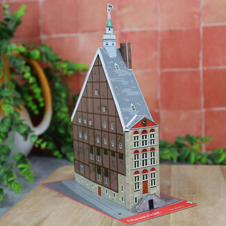 Maastricht 3D bouwplaat Dinghuis Maastricht
