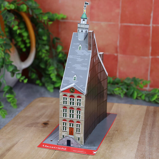 Maastricht 3D bouwplaat Dinghuis Maastricht