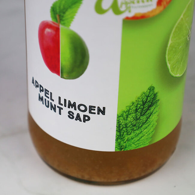 Appeven Appel-limoen-muntsap - 750 ml