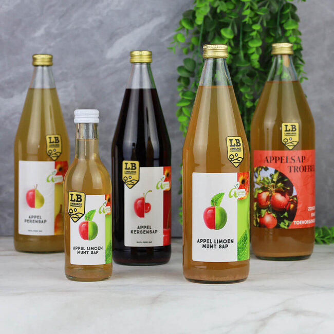 Appeven Appel-limoen-muntsap - 750 ml