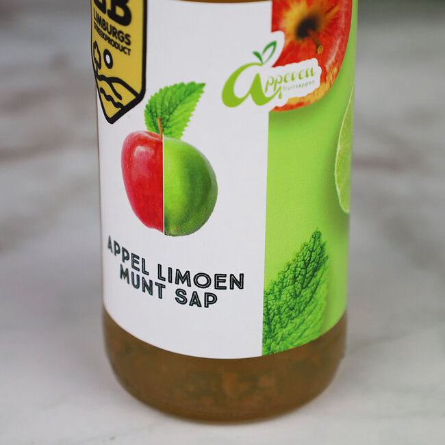 Appeven Appel-limoen-muntsap - 250 ml