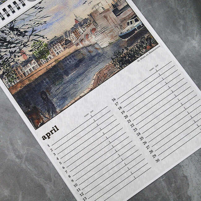 Sjo van den Eerenbeemt Verjaardagskalender 'Us Mestreech'